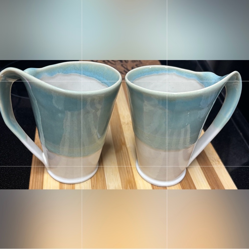 SET OF 2 DEVON DIETRICH COFFEE CUPS